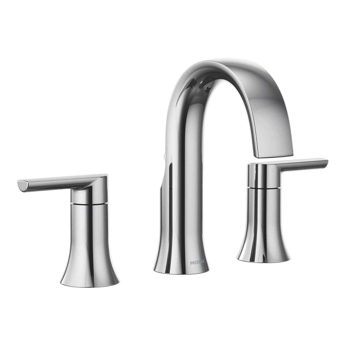 Moen TS6925 Doux Chrome Two-Handle High Arc Bathroom Faucet