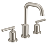 Moen TV6142BN Gibson Brushed Nickel Two-Handle High Arc Bathroom Faucet, Valve Included