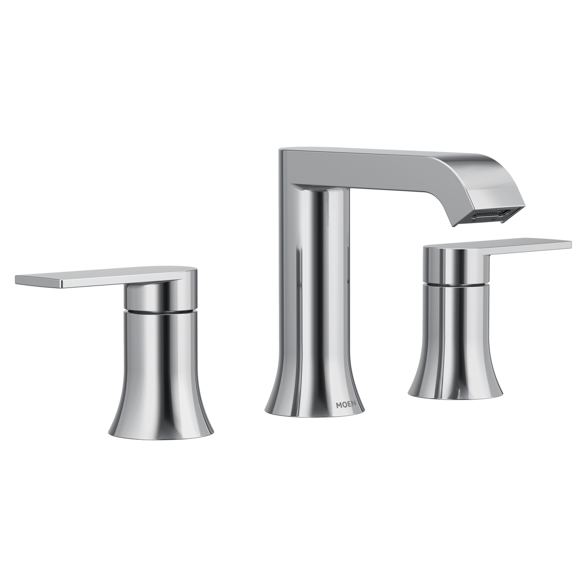 Moen TV6708 Genta Chrome LX Two-Handle Low Arc Bathroom Faucet