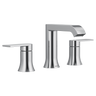 Moen TV6708 Genta LX Chrome Two-Handle Low Arc Bathroom Faucet, Valve Included