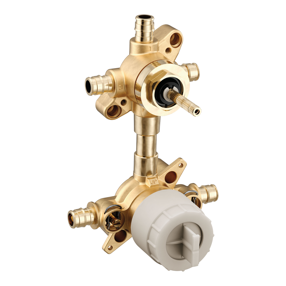 Moen U362CXS M-CORE Transfer 1/2" Cold Expansion Pex Connection Includes Pressure Balancing Stops Volume Control