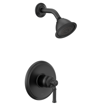Moen T2182EPBL Dartmoor Matte Black Eco-Performance Posi-Temp Shower Only