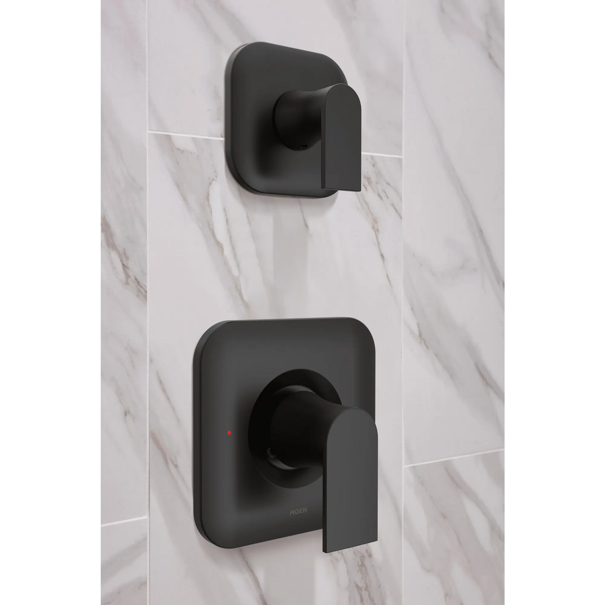 Moen UT2401BL Genta Matte Black LX M-CORE Transfer Vertical Spa