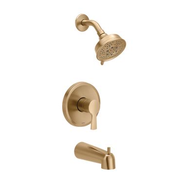 Moen UT2413EPBZG Jase Bronzed Gold M-CORE 2-Series Tub/Shower