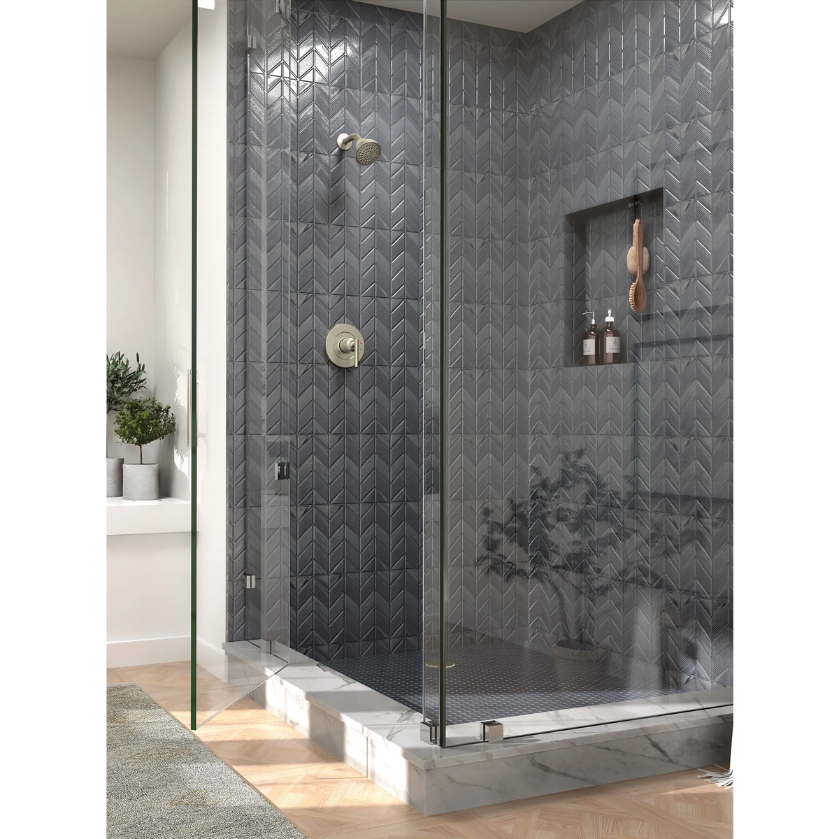 Moen UT2902EPBN Gibson Brushed Nickel M-CORE 2-Series Shower Only