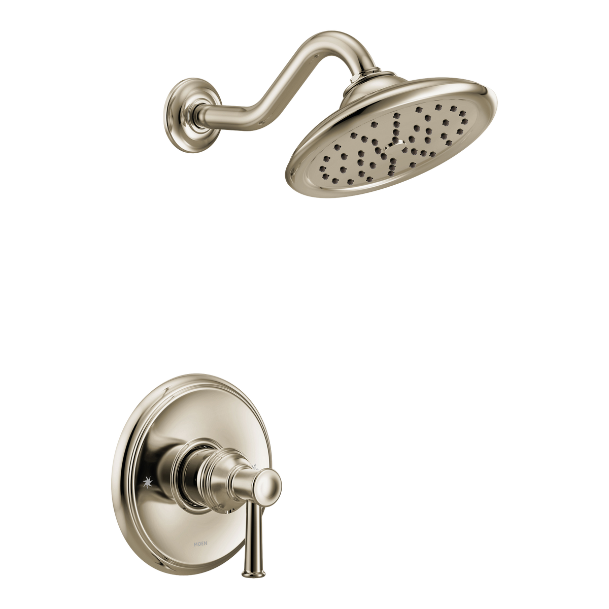 Moen UT3312NL Belfield Polished Nickel M-CORE 3-Series Shower Only