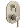 Moen UT3331BN Cia Brushed Nickel M-CORE 3-Series Tub and Shower Transfer Valve Trim
