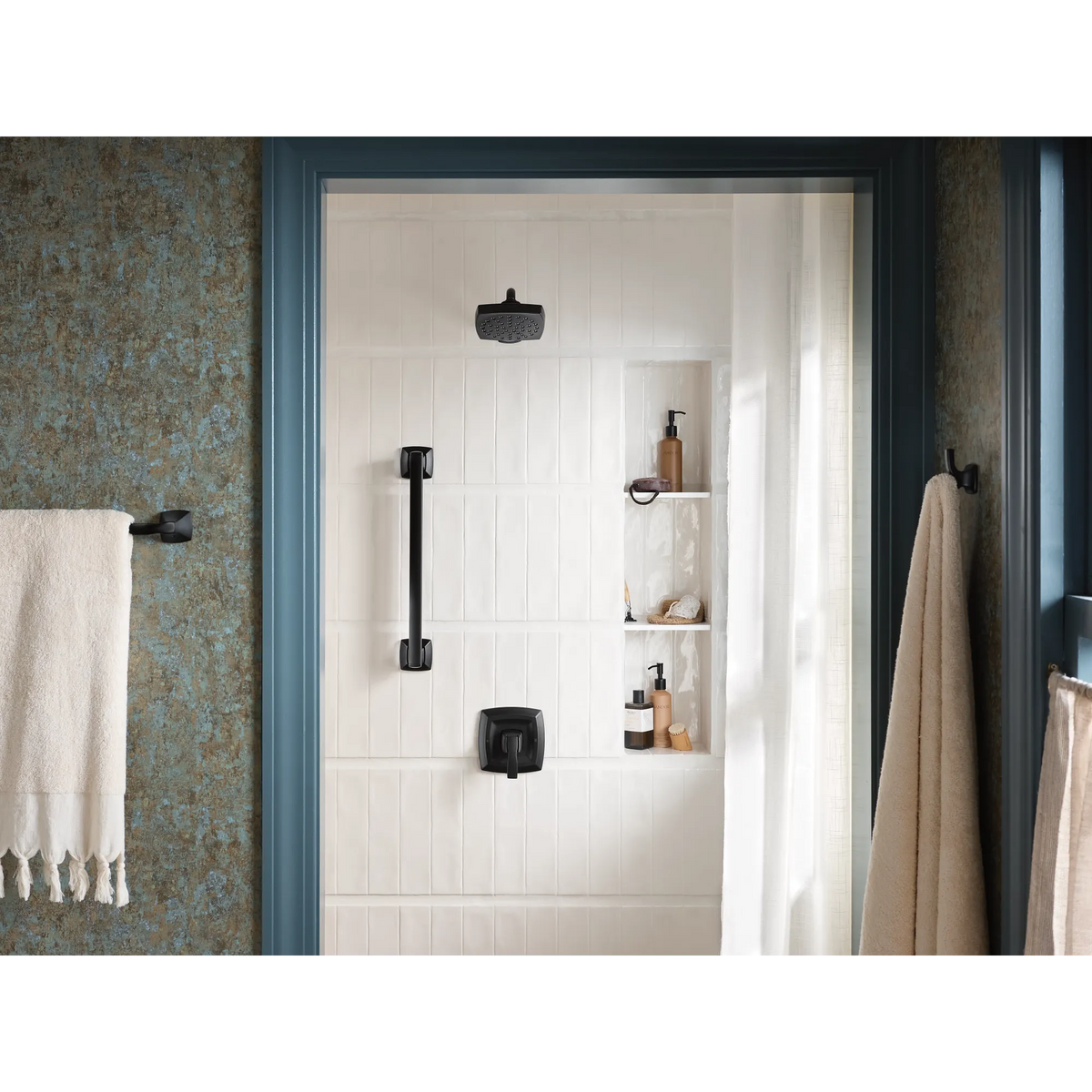Moen UT3692BL Voss Matte Black M-CORE 3-Series Shower Only