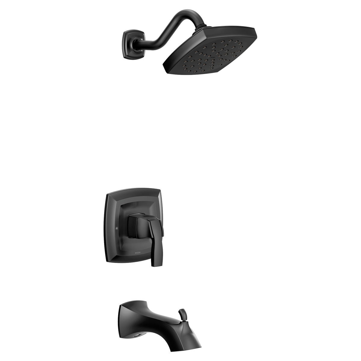 Moen UT3693EPBL Voss Matte Black M-CORE 3-Series Eco-Performance Tub/Shower