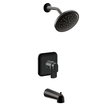 Moen UT4813EPBL Rizon Matte Black M-CORE 4-Series Tub/Shower