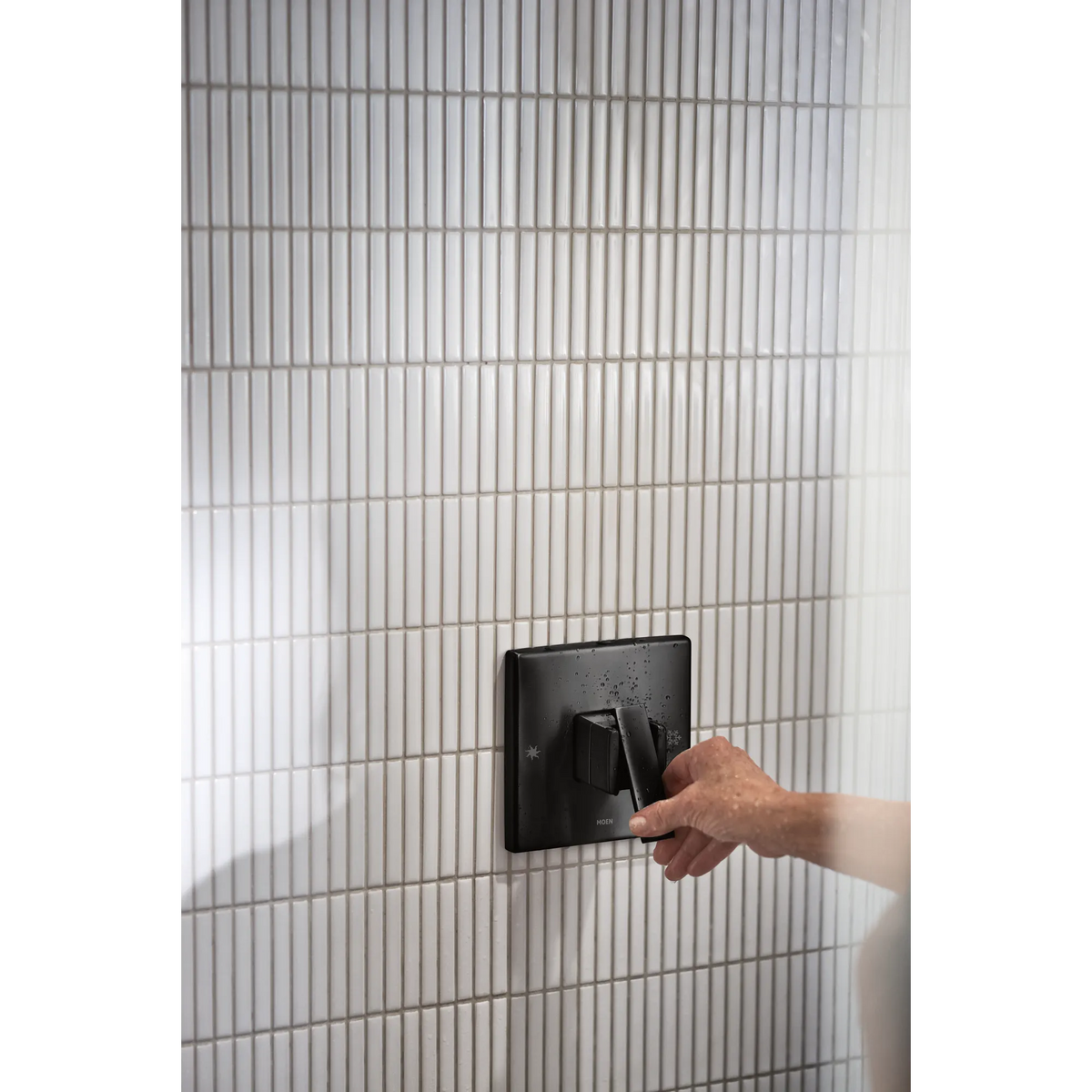 Moen UTS3713EPBL 90 Degree Matte Black M-CORE 3-Series Tub/Shower