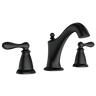 Moen WS84440BL Caldwell Matte Black Two-Handle High Arc Bathroom Faucet